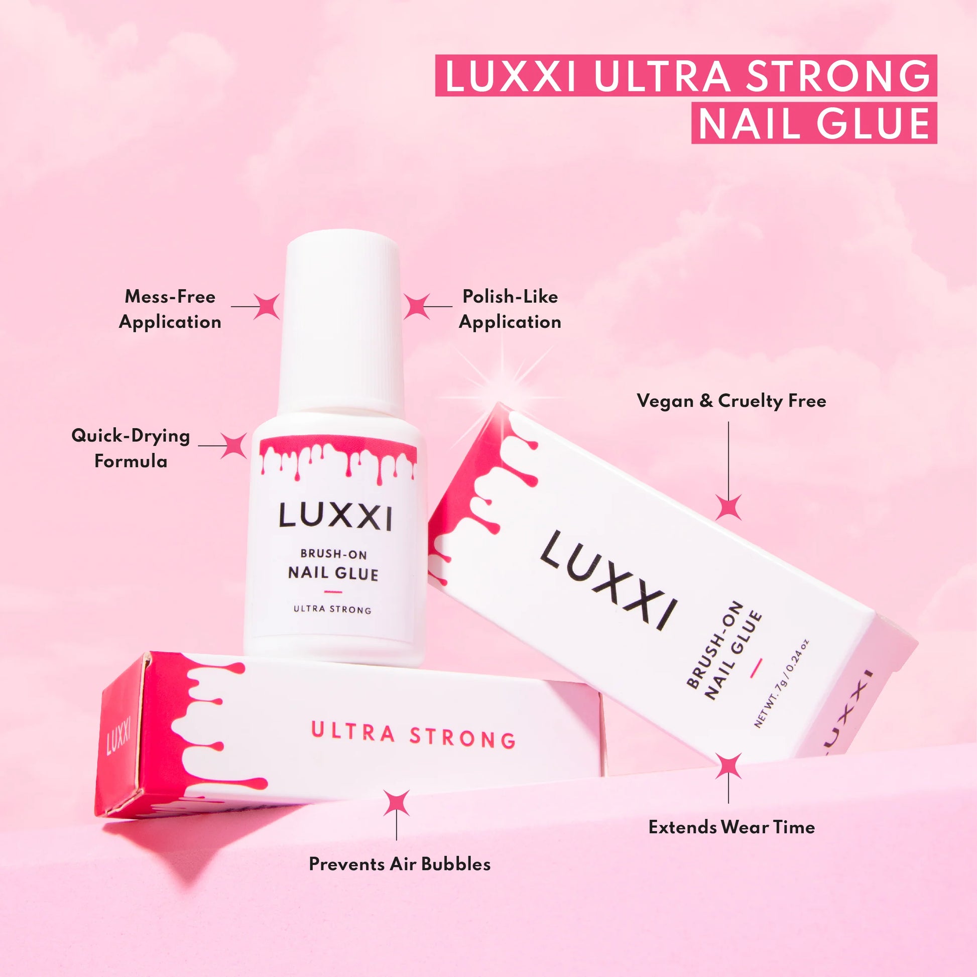 Brush on Nail Glue